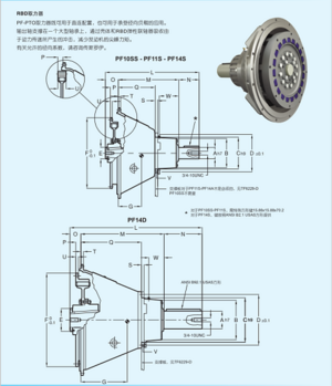 Transfluid 气动离合器 PF系列 - PF10SS Transfluid 气动离合器 PF系列 - PF10SS